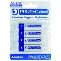 Elementas galvaninis šarminis LR6 AA 1.5V Alkaline PBAT AA [pak. po 4 vnt.] - PROTEC