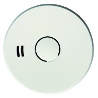 Jutiklis dūmų v/t 85dB 40m2 su 9V elementu baltos spalvos PRWM-9V - PROTEC