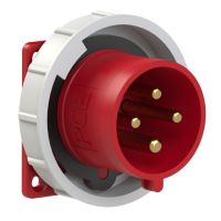 Kištukas CEE į/l 4P 32A 400V 6h IP67 [75x75] - PCE