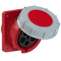 Lizdas CEE į/l 5P 63A 400V IP67 [100x112] TWIST - PCE