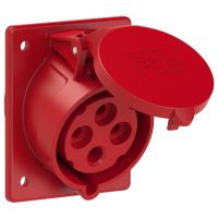 Lizdas CEE į/l 4P 32A 400V 6h IP44 [80x97] - PCE
