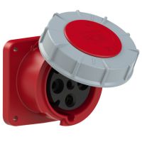 Lizdas CEE į/l 4P 63A 400V 6h IP67 [100x100] TWIST - PCE
