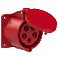 Lizdas CEE į/l 5P 32A 400V IP44 [75x75] - PCE