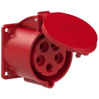 Lizdas CEE į/l 5P 32A 400V IP44 [70x70] - PCE