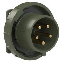Kištukas CEE į/l 5P 32A 400V 6h IP67 žalias [75x75] - PCE