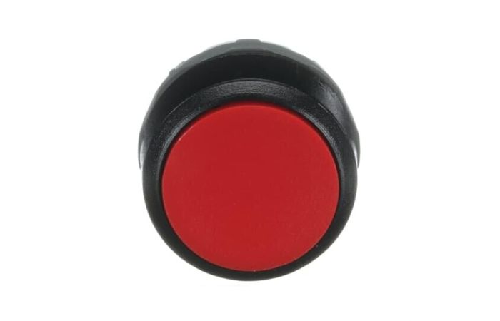 Galvutė mygtukui raudona MP1-10R - ABB