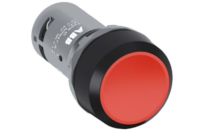 Mygtukas 1nc raudonas IP67 CP1-10R-01 - ABB
