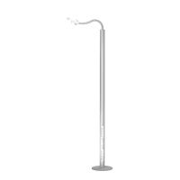 Kolonėlė lizdams 2.3m vienpusė 2x4 SCHUKO 4xRJ45 Kat.6 UTP su 5m kabeliu anoduota Pajap - HAGER