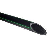 Vamzdis D40/3.7 1250N optiniam kabeliui su žalia juosta RHDPE TELKOM [250m] - TTPLAST