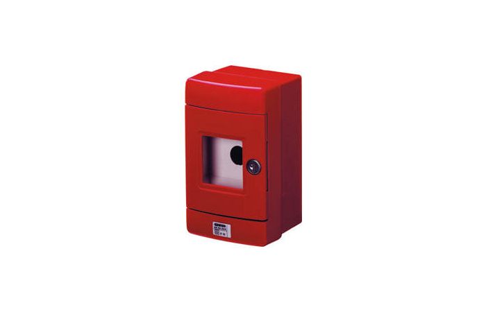 Dėžutė v/t 108x180x100mm pavojaus mygtukui IP55 raudona - GEWISS