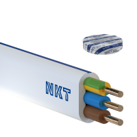Kabelis plokščias YDYpzo 3x4mm2 450/750V Eca klasė [Ritė po 100m] - NKT