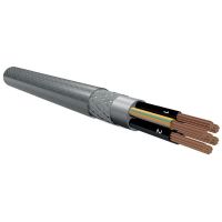 Kabelis lankstus ekranuotas YSLY-CY-JZ 7x0.75mm2 300/500V Eca klasė pilkas [matuojamas] - ELMAT