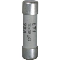 Saugiklis 10A 10x38mm gG CH10 cilindrinis - ETI