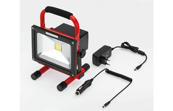 Prožektorius LED nešiojamas 20W IP65 1300lm įkraunamas 5val. 100-240 VAC 12/24VDC - CIMCO