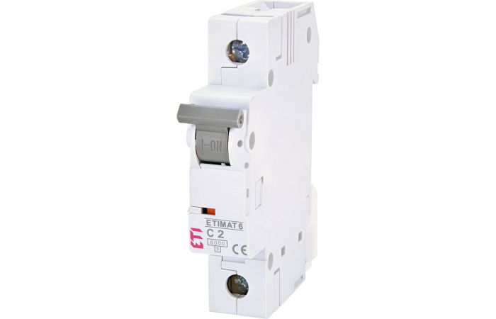 Automatas 1P 2A C 6kA ETIMAT 6 1p C2 - ETI