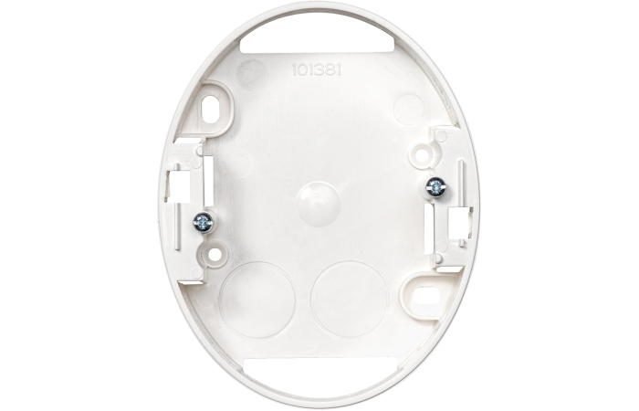 Dėžutė v/t dviguba apvali 25mm balta Renova - SCHNEIDER ELECTRIC