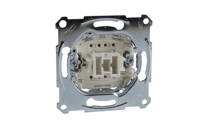 Perjungiklis p/t kryžminis užspaudžiami kontaktai 10A 250V Merten - SCHNEIDER ELECTRIC