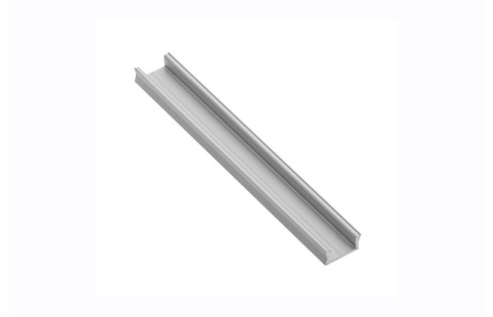 Profilis LED v/t tiesus 2m aliumininis Glax Mini 14x7mm - GTV