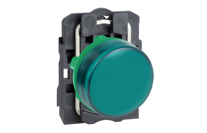 Lemputė žalia LED 24V AC/DC 22mm XB5 Harmony - SCHNEIDER ELECTRIC