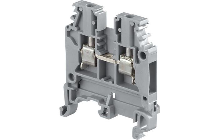 Gnybtas 2.5mm2 5mm 2 laidams mėlynas ant DIN bėgelio varžtiniai kontaktai MA2.5/5.N - ENTRELEC