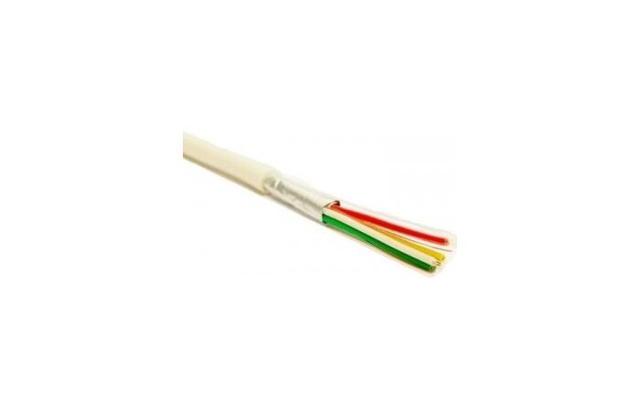 Kabelis signalinis ekranuotas lankstus 6x0.22mm2 Cca klasė [Ritė po 100m] - SOLCAVI