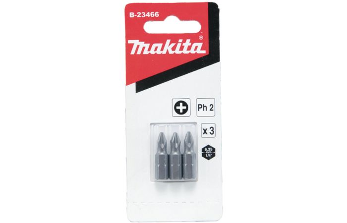 Antgaliai sukimo PZ1, PZ2, PZ3x25mm - MAKITA