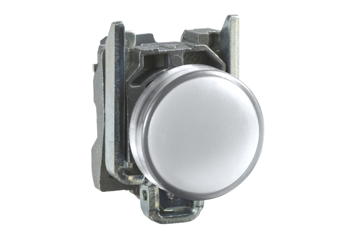 Lemputė balta LED 24V AC/DC 22mm metalinė XB4 Harmony - SCHNEIDER ELECTRIC