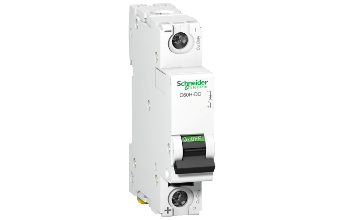 Automatas 1P 10A C 6kA 250V DC C60H-DC - SCHNEIDER ELECTRIC