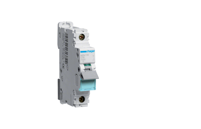 Automatas 1P 16A C 10kA - HAGER