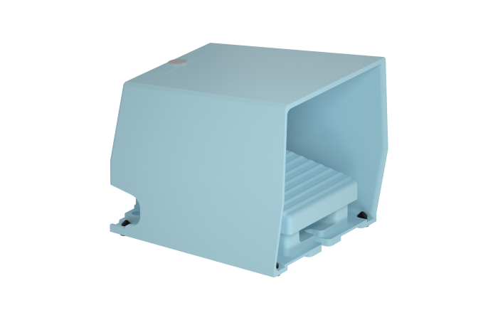 Jungiklis kojinis 1no+1nc su apsauga 1 kontakto mėlynas IP66 XPEM Harmony - SCHNEIDER ELECTRIC