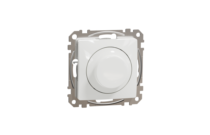 Reguliatorius šviesos p/t pasukamas 5-200W LED be rėmelio baltos spalvos SEDNA DESIGN - SCHNEIDER ELECTRIC