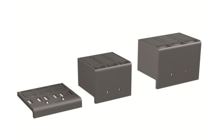 Uždengimas gnybtams HTC XT4 3P 2vnt. - ABB