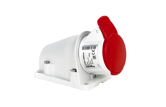 Pramoninis maitinimo lizdas PratiKa.Montuojamas ant, PKF16W434, INDUSTRIAL SOCKET OUTLETS, PRATIKA LV SOCKETS AND PLUGS, PRATIKA LV - SCHNEIDER ELECTRIC (pavadinimas tikslinamas)