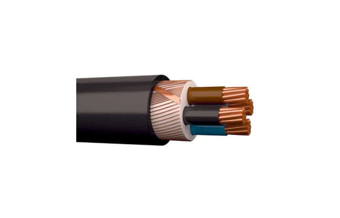 Kabelis ekranuotas FXQJ/IFSI/MCMK 4x240/120mm2 HF-EMC 0,6/1kV Dca klasė [matuojamas] - NEXANS