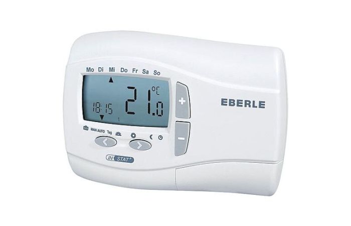 Termostatas v/t patalpos programuojamas Savaitės veikia nuo 2AA 7...32C INSTAT +2R7 - EBERLE