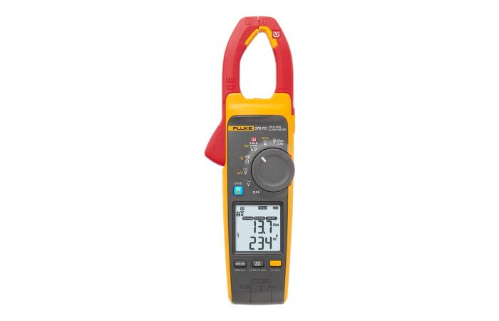 Replės srovės matavimo CAT4 0.1-2500A AC/0.1-1000V DC FLUKE-378 FC/E - FLUKE