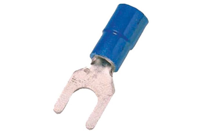 Antgalis šakutė izoliuotas 1.5-2.5xC4 Cu mėlynas ICIQ24G [100] - INTERCABLE