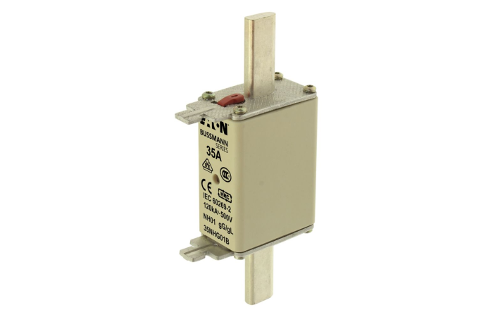 Saugiklis 35A 120kA 500V AC gL/gG NH01 - EATON