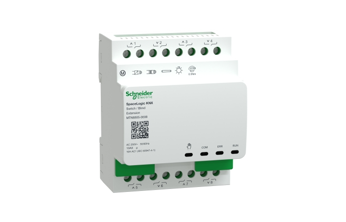 SpaceLogic KNX Switch/ nd Extension, MTN6805-0008, BUILDING CONTROL PRODUCTS, KNX, MERTEN - SCHNEIDER ELECTRIC (pavadinimas tikslinamas)