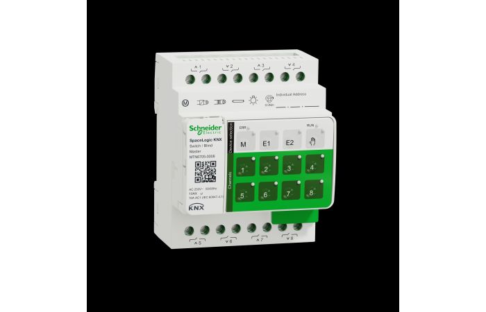 SpaceLogic KNX Switch/ nd Master, MTN6705-0008, BUILDING CONTROL PRODUCTS, KNX, MERTEN - SCHNEIDER ELECTRIC (pavadinimas tikslinamas)