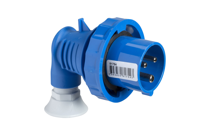 WANDER PLUG 90?32A 2P-E 200-250V IP67 50, 81766, INDUSTRIAL SOCKET OUTLETS, PRATIKA LV SOCKETS AND PLUGS, SOCKET LV MOB.16 AN - SCHNEIDER ELECTRIC (pavadinimas tikslinamas)