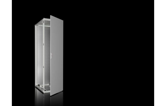 Skydas 2200x600x800mm IP55 metalinis su montažine plokšte vienos durys VX 8628.000 - RITTAL