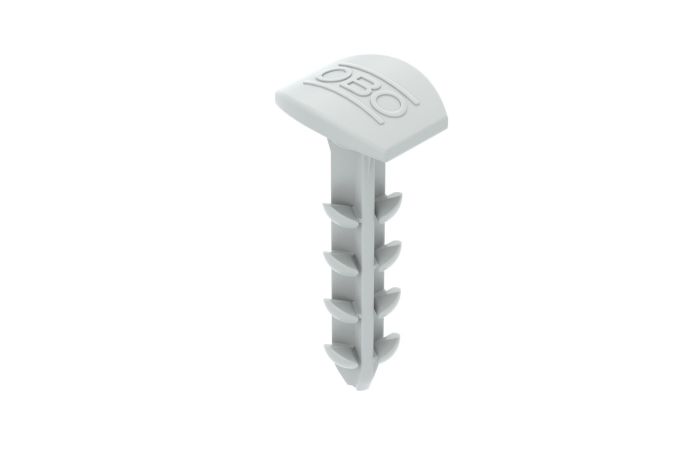 Kaištis plastikinis plokščia galva 6x30mm DP D 30 [100] - OBO BETTERMANN