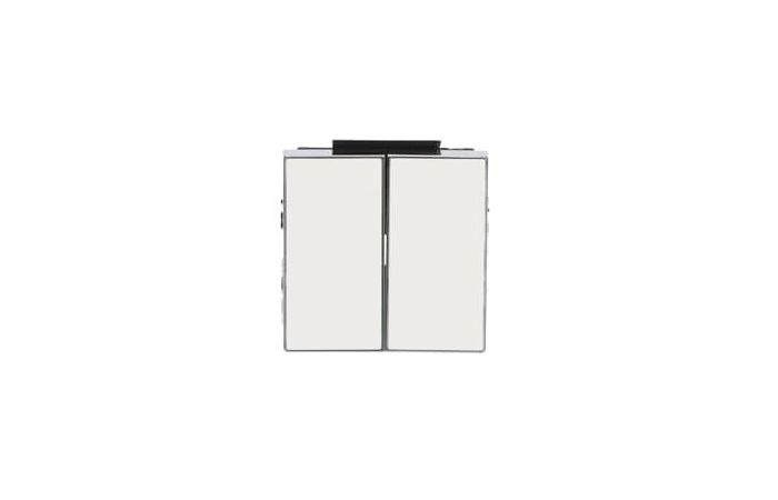 Klavišas dvigubam jungikliui baltos spalvos 8511 BL SKY Niessen - ABB
