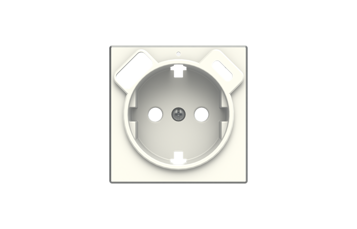 Dangtelis SCHUKO lizdui su USB A ir USB C baltos spalvos 8588.4 BL SKY Niessen - ABB