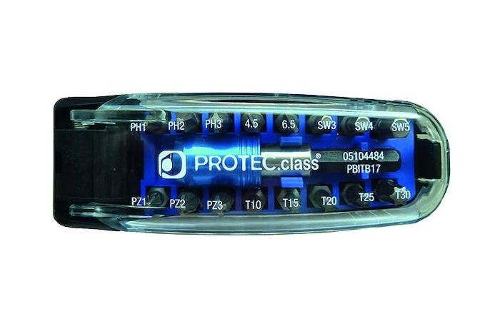Rinkinys antgalių dėžutėje PBITB17 [rinkinyje 17 vnt.] - PROTEC