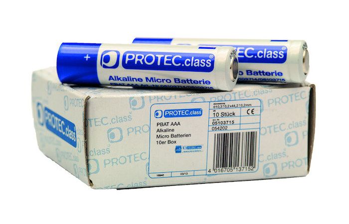 Elementas galvaninis šarminis LR03 AAA 1.5V Alkaline PBAT AAA [pak. po 10 vnt.] - PROTEC
