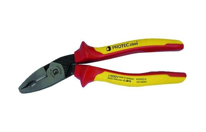 Replės lenktos 190mm 1000V PERGO-K - PROTEC