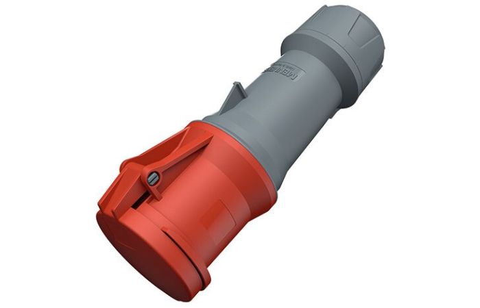 Lizdas CEE a/k 5P 63A 400V IP44 6h PowerTOP Plus - MENNEKES