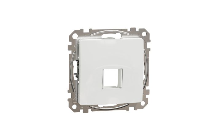 Dangtelis viengubas kompiuterio lizdui KEYSTONE HDMI RJ45 baltas kat.5e/6 UTP SEDNA DESIGN - SCHNEIDER ELECTRIC
